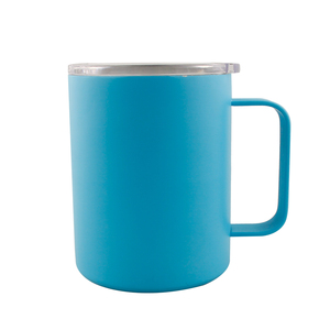 Tasses à café isothermes en acier inoxydable de haute qualité, gobelet à double paroi sous vide avec poignée pour boissons chaudes - Product Image 3