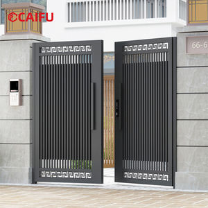 Portão de Entrada Duplo em Alumínio Forjado Personalizado para Villa, Pátio, Comunidade e Jardim - Product Image 5