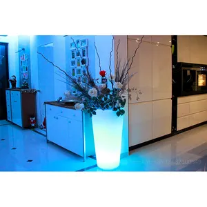 Vaso Led cambia colore luminoso