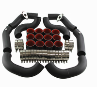Kit de tuyauterie d'intercooler de turbocompresseur 2,75'' compatible avec GT-R R35 VR38DET VR38 09-15