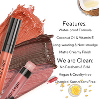OEM ODM 71 couleurs bas quantité minimale de commande Végétalien Repulpant Brillant Hydratant Brillant à Lèvres Vegan Personnalisé Marque Privée Cosmétiques Brillant à Lèvres Vendeur