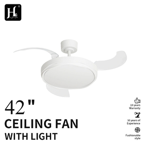 Y360 LED Decorative <b>Ceiling</b> Fan <b>Light</b> with <b>Remote</b> <b>Control</b> 36/42 inch Invisible Telescopic Design Modern Bedroom Fan <b>Light</b> - Product Image 2