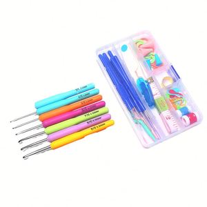 Wholesale DIY Crochet & Knitting Tools Kit 53pcs Aluminum Needles & <b>Sewing</b> with Storage Case for Embroidery Crafts & Needlework - Product Image 1