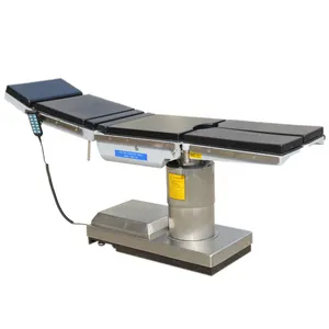 हॉट सेल मेडिकल हॉस्पिटल मल्टी फंक्शन स्टेनलेस स्टील 304 इलेक्ट्रिक ऑपरेशन टेबल सर्जिकल बेड