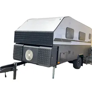 Motorhome Trung Quốc RV Caravan phong cách mới sống prefab Tiny sanwitch Bảng điều chỉnh nhà của Trailer du lịch