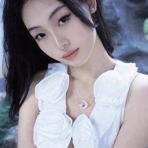 Collar de Plata S925 con Perla Natural de Agua Dulce, Ajustable, con Diseño de Mariposa, Concha y Luna, Estilo Romántico y Fresco para Clavícula, Color Blanco - Product Image 5