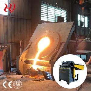 เตาหลอมเหล็ก100Kg-20Ton สำหรับกระป๋องอลูมิเนียมหลอมเหล็ก - Product Image 1