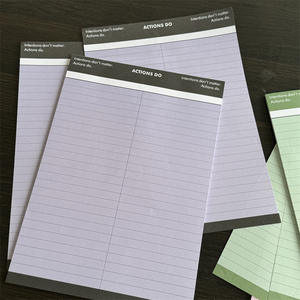 Bloc-notes B5 <span class=keywords><strong>de</strong></span> grande taille <span class=keywords><strong>de</strong></span> style coréen simple et <span class=keywords><strong>de</strong></span> haute qualité, avec un design imprimé, contraste <span class=keywords><strong>de</strong></span> couleurs, papier épais pour les étudiants - Product Image 3