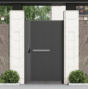 <span class=keywords><strong>Portail</strong></span> double battant moderne en aluminium <span class=keywords><strong>pour</strong></span> villa, grand <span class=keywords><strong>portail</strong></span> principal extérieur étanche <span class=keywords><strong>pour</strong></span> piétons - Product Image 4