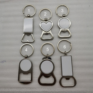 Tùy chỉnh logo hoặc hình ảnh thăng hoa Keychain khoảng trống Móc chìa khóa vòng chìa khóa in truyền nhiệt MDF móc khóa - Product Image 4