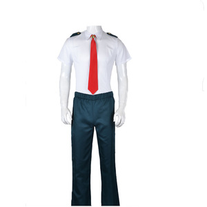 Anime My Hero Academia <span class=keywords><strong>Midoriya</strong></span> Izuku Cosplay Costume uniforme de lycée Costume de fête d'halloween chemise non incluse - Product Image 5