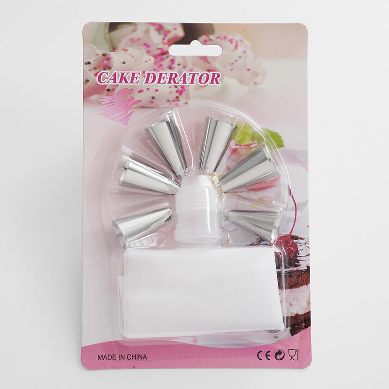 กระเป๋า Eva สีขาว + หัวฉีด 6 ชิ้น + ตัวแปลง-สีขาว