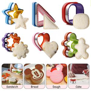 Khủng long hình dạng màu vàng màu xanh lá cây thép không gỉ dễ thương <span class=keywords><strong>Cookie</strong></span> khuôn DIY ăn trưa Rau Trái Cây bánh sandwich cắt cấp thực phẩm thân thiện với môi - Product Image 6