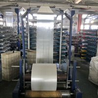 Rouleaux de sacs tubulaires en tissu tissé en plastique PP à bas prix pour la fabrication d'emballages de produits chimiques, d'aliments pour animaux, de maïs, de sucre et de riz