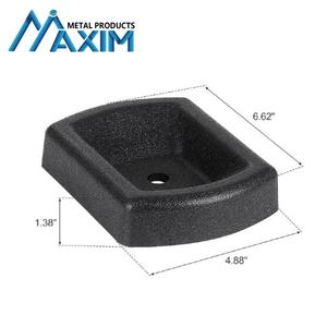 Nouveau Cale-<span class=keywords><strong>roue</strong></span> en caoutchouc nitrile renforcé de qualité supérieure avec roues <span class=keywords><strong>jockey</strong></span> de 6 pouces pour caravanes et remorques Noir - Product Image 6