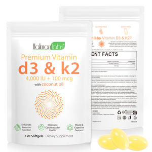 Multi vitamina D3 K2 capsule integratore estratto di erbe integratori sportivi con olio di cocco vitamine e integratori capsule - Product Image 1