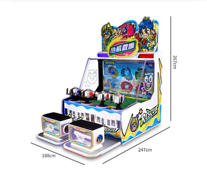 Máquina de Videojuegos Operada con Monedas de Acero Inoxidable para Centros de Juego, Buen Precio, Máquina de Juegos de Disparos de Agua, Máquina de Arcade de Disparos - Product Image 4