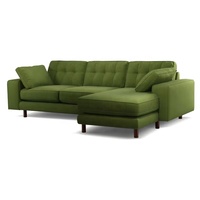 Canapé modulaire convertible capitonné moderne pour salon, villa, école, parc ou sous-sol