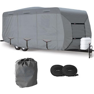 Factory Customized logo Motorhome Camper <strong>Caravan</strong> RV <strong>Cover</strong> Dustproof and Waterproof UV Protection Rv <strong>Cover</strong> - Product Image 1