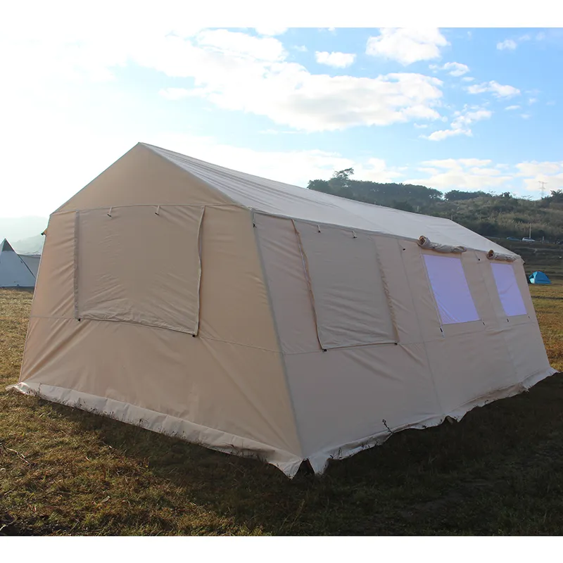 ShiZhong tenda berkemah luar ruangan, tenda berkemah besar tahan air 4 orang, tenda luar ruangan dengan kamar