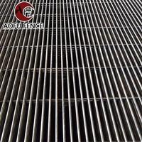 Panneaux de clôture en maille dense anti-escalade Reinforce Sport Clear View 358, clôture de sécurité pour aéroport, gare, prison