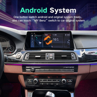 Écran QLED 2K Ultra Android 14 de 12,8 pouces, CARPLAY AUTO pour BMW X3 F25 X4 F30 X5 E70 X5 E71 F15 F16 F86 F10 F11, GPS, autoradio