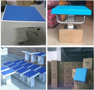 Giá Rẻ 304 Thép Không Gỉ Hồ Bơi Bắt Đầu Khối Sử Dụng Nền Tảng Lặn Ban Lặn Để Bán - Product Image 6