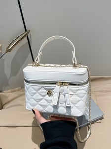 Bolso de Hombro/Bandolera Mini de PU con Cadena y Diseño de Rejilla, Estilo Bohemio Vintage, Elegante, para Mujer, Moda Diaria, Novedad Verano 2026 - Product Image 2