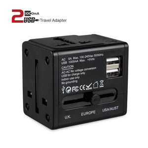 कस्टम लोगो के साथ सॉकेट ट्रैवल एडाप्टर के साथ सबसे अच्छा बिक्री के लिए uk प्लग के साथ कस्टम लोगो sdk सक्षम 2 यूएसबी - Product Image 2