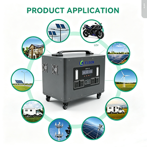 Station d'alimentation portable avec <span class=keywords><strong>batterie</strong></span> LiFePO4, UPS, pour la maison, le <span class=keywords><strong>camping</strong></span> en extérieur, 4000Wh, 3000W, solaire, pour voiture, <span class=keywords><strong>camping</strong></span>-<span class=keywords><strong>car</strong></span>, démarreur de <span class=keywords><strong>batterie</strong></span>, onde sinusoïdale pure, MPPT - Product Image 2