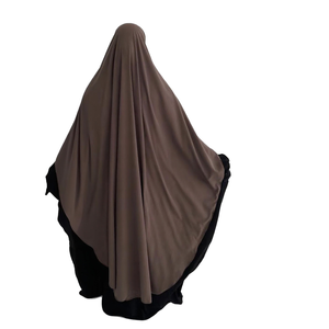 Abaya Musulmana Willson, Nuovo Khimar Hijab Modesto per Ragazze, Design Maxi in Seta di <span class=keywords><strong>Medina</strong></span>, Morbido e Leggero, Khimars di Alta Qualità - Product Image 1