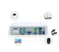 HD 5MP DVR 4/8 canaux CCTV AHD hybride DVR 1080P 5in1 enregistreur vidéo pour AHD TVI CVI CVBS caméra analogique caméra IP