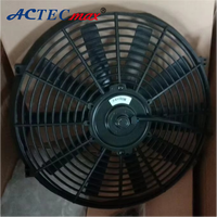 Ventilateur électrique universel 12 pouces pour condenseur de climatisation automobile, radiateur de refroidissement moteur 12V/24V 80W S PUSH AC.117.007, ventilateur électrique mince