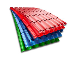 Tôle d'acier ondulée de qualité supérieure, revêtue de couleur, pour toiture au Pakistan - Product Image 4