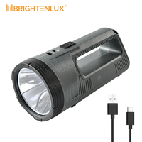 Flacher LED-Strahler im Fabrikdesign mit 3 COB-Seitenleuchten, Doppelschaltersteuerung, Typ-C Powerbank, 100M Strahlweite, Kfz-Inspektionslampe, IP44