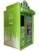 Nouvelle conception de borne de karaoké musicale interactive à monnayeur VGA double électronique pour salle KTV, mini cabine de karaoké, machine de jeu