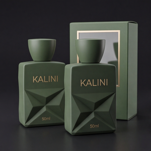 Envase de Perfume de Vidrio Cuadrado de Lujo Personalizado de 50 ml, Botella de Perfume con Cuello Corto y Diseño Elegante con Caja - Product Image 6