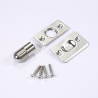 Loquet à boule magnétique pour haut de porte Builder Brigade Ball Silent Lock Double Latch Acier inoxydable
