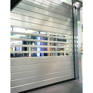 Porta <span class=keywords><strong>Garage</strong></span> Avvolgibile in Lega di Alluminio con Isolamento Termico e Funzione Antifurto, Design Mid-Century per Ingresso Villa e Uso Commerciale - Product Image 2