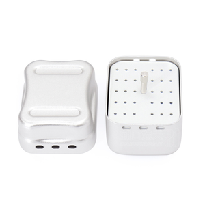 Degao 30 Holes Aluminum Alloy Dental Endo <b>File</b> Storage <b>Box</b> Autoclavable Root Canal Instrument Disinfection Holder Case - Product Image 5