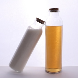 Nút Chai Nắp xi lanh hình rõ ràng rỗng <span class=keywords><strong>container</strong></span> lưu trữ 300ml nước cam chai thủy tinh - Product Image 4