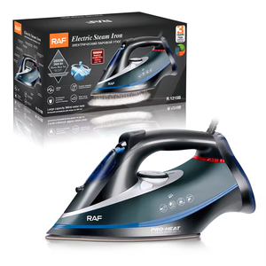 Fer à vapeur électrique portable avec réservoir, fer à repasser à vapeur pour vêtements avec chaudière et fonction autonettoyante - Product Image 4