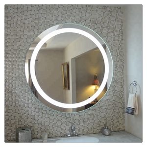 Customized Wall Mounted Glass Wifi Magic <b>Mirror</b> Touch Screen Dimmer Bath <b>Lights</b> Smart Led <b>Bathroom</b> <b>Mirror</b> - Product Image 2