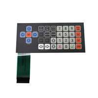 Anti-interference Locomotive Membrane Control Panel High Temperature Resistant Silicone Keypad Manufacturer Lipolytic Solution