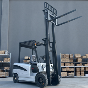 फ्री शिपिंग 1 टन 1.5टन 2.5 टन फार्म बैटरी फोर्कलिफ्ट गोदाम कार्यशाला 4 पहिया मिनी गाबेस्टेपलर इलेक्ट्रिक फोर्कलिफ्ट - Product Image 3