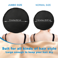 Bonnets confortables et réutilisables de grande taille pour femmes, adaptés à tous les volumes de cheveux