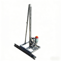 Foreuse de puits d'eau portable robuste de 1,8 kW, profondeur maximale de 60 m, machine de forage électrique, équipement de forage portable