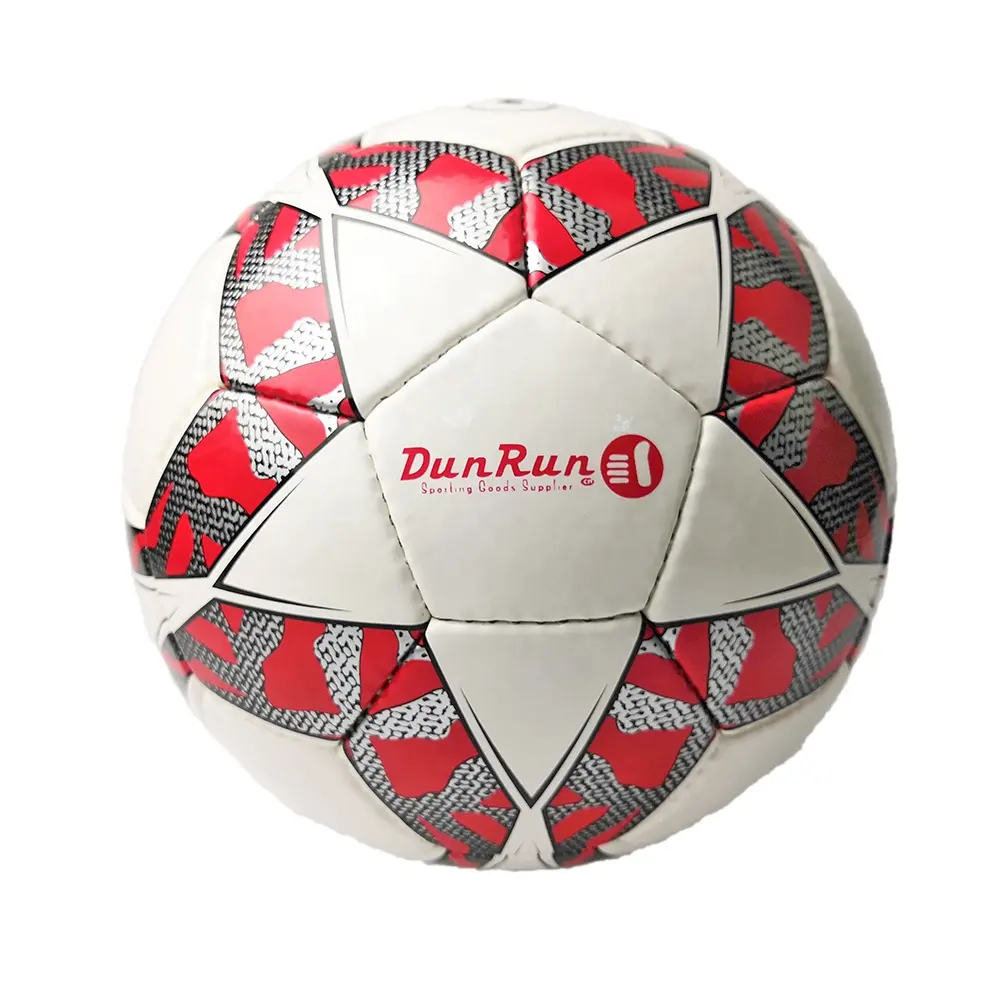 High Quality PU Leather Hand Stitched Custom Football Ball Professional Soccer Training Ball Size 5 Size 4 Futbol