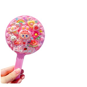Handmade Creamy Resin Mirror Craft <b>Kit</b> With Handle For <b>DIY</b> Decor And Kids Crafting Activities - Product Image 5