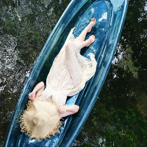 <span class=keywords><strong>Kayak</strong></span> <span class=keywords><strong>Doble</strong></span> Transparente <span class=keywords><strong>de</strong></span> Policarbonato, Cristalino, para Ocio y Entretenimiento, Material <span class=keywords><strong>de</strong></span> Plástico Reforzado con <span class=keywords><strong>Fibra</strong></span> <span class=keywords><strong>de</strong></span> Vidrio, Estilo Deportivo, para Uso en Lagos - Product Image 5